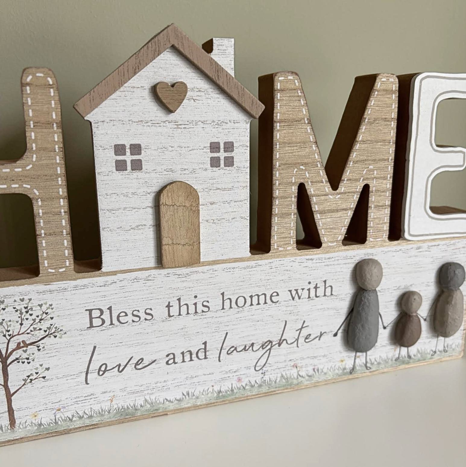 Pebble Home Standing Decor - Image 2