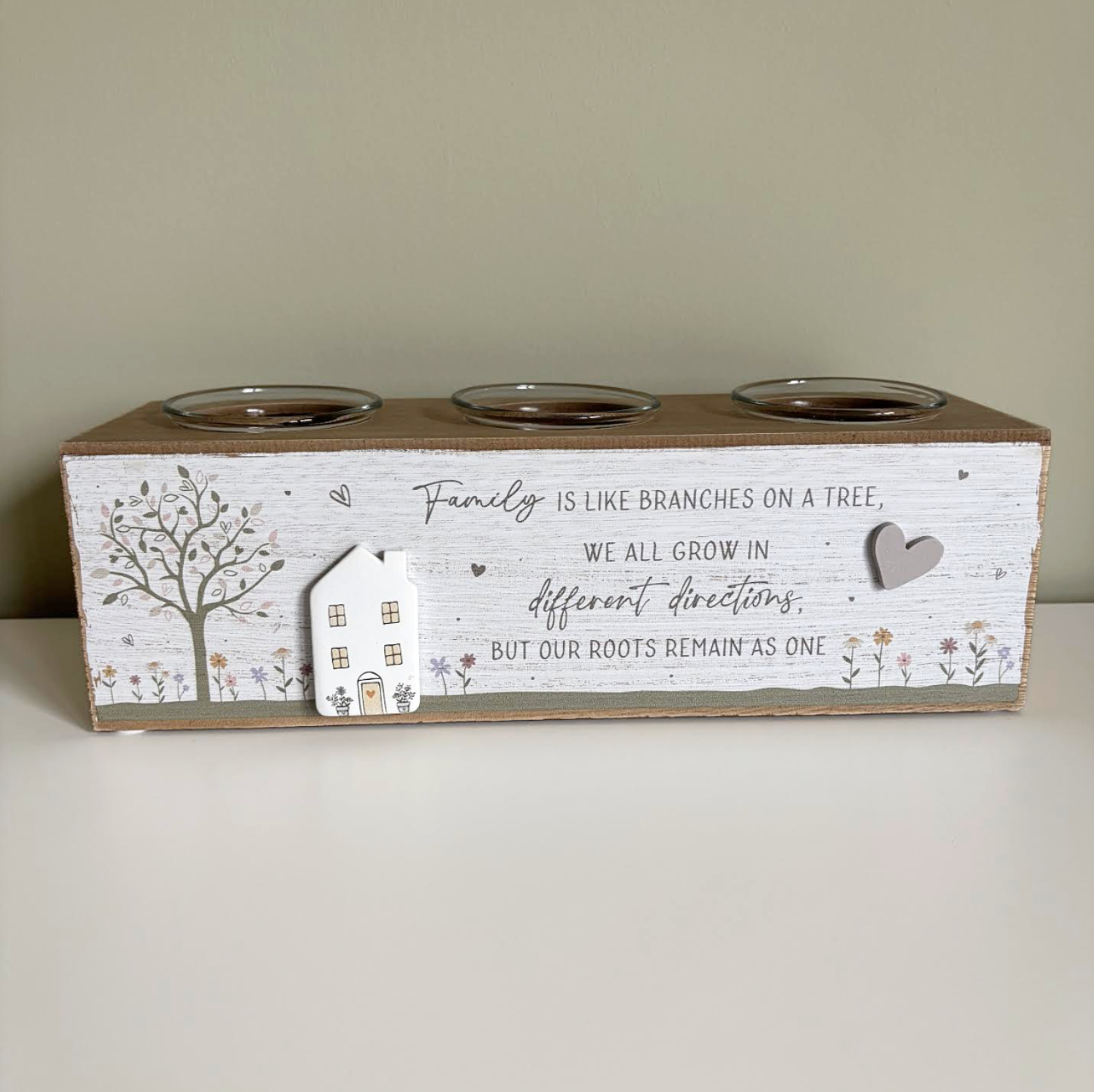 Family Tree Candle Holder