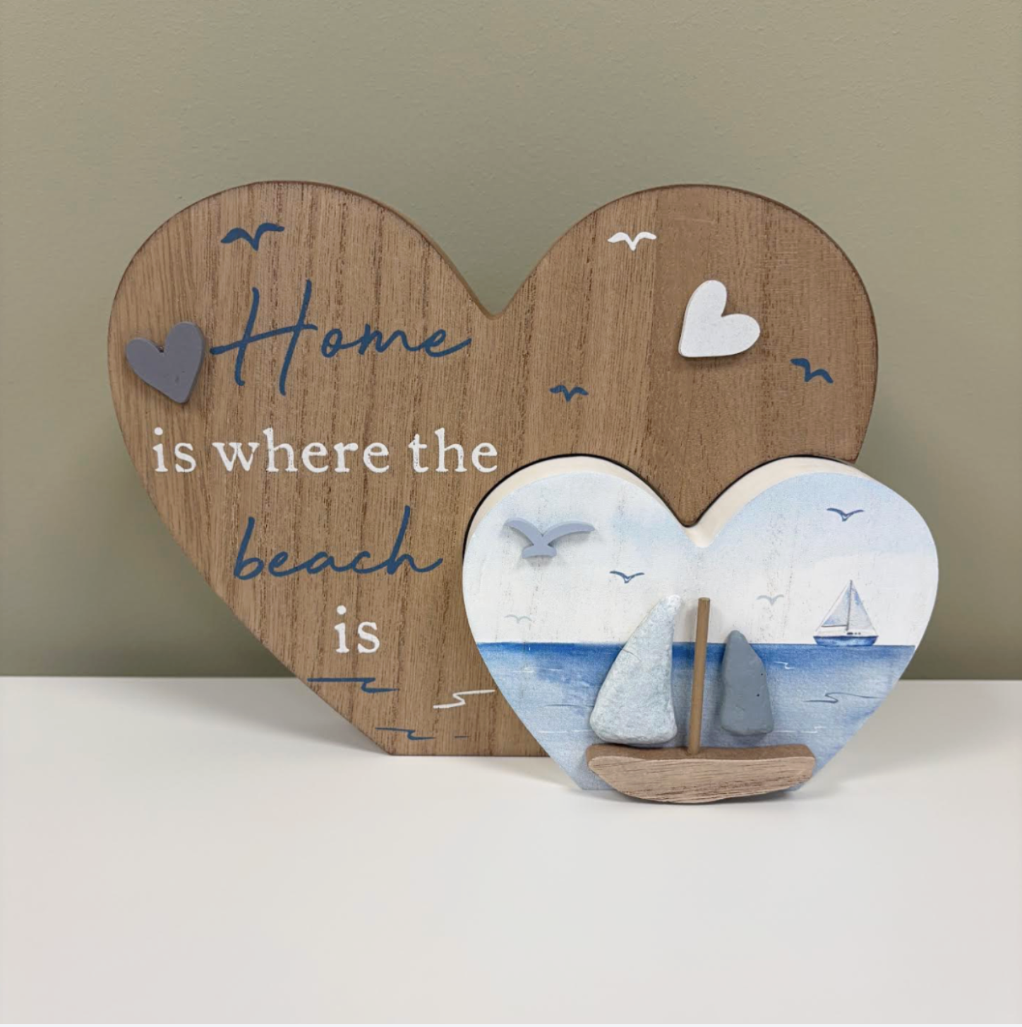 Coastal Sign Pebble Sign - Image 2