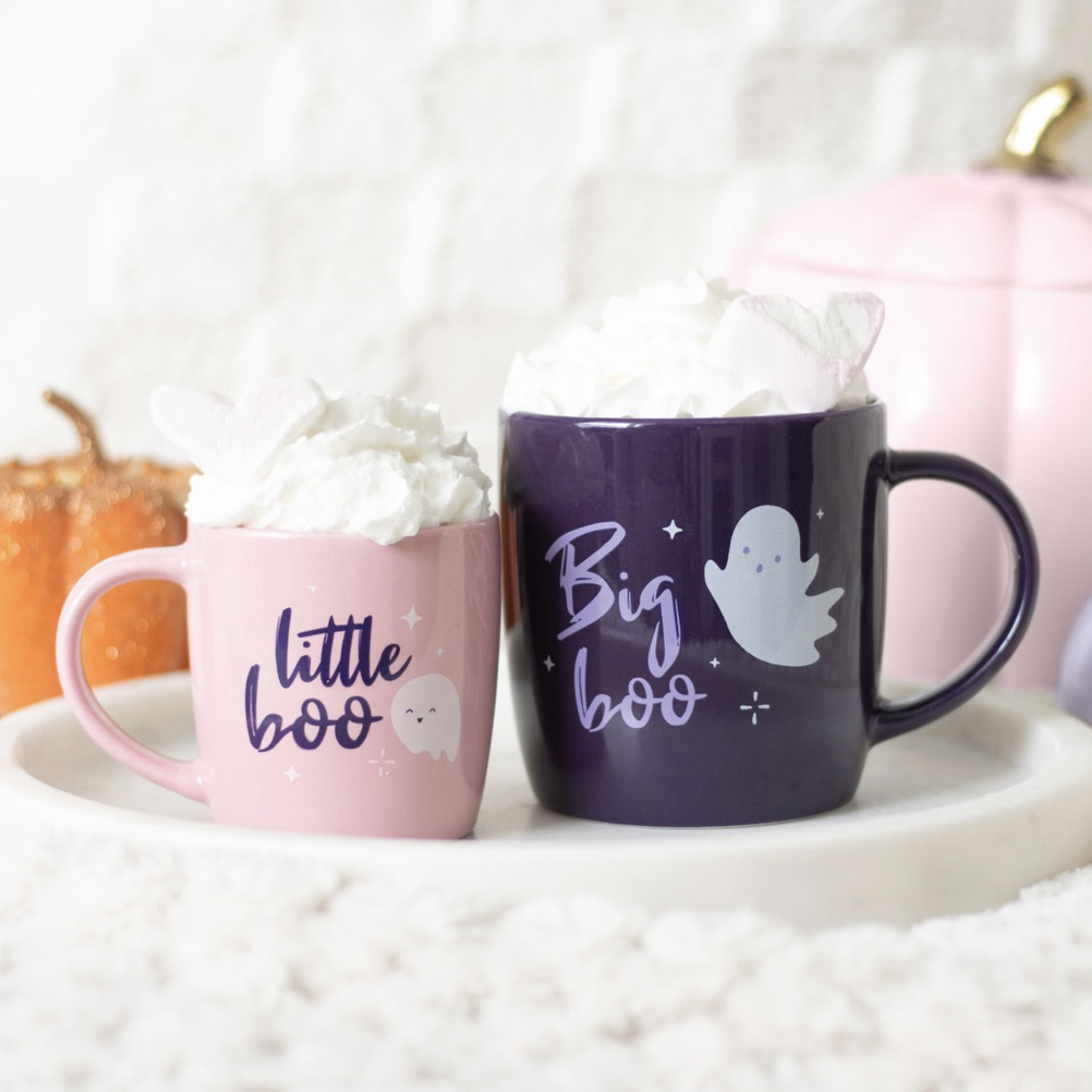 Big/Little Boo Mug Set