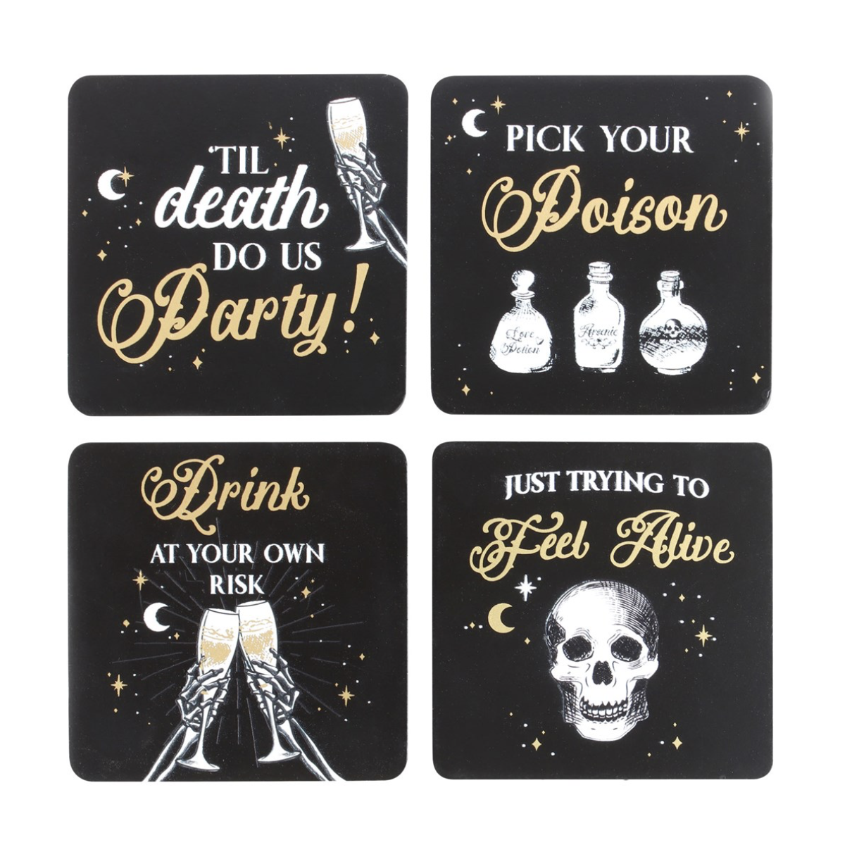 Death Party Coasters