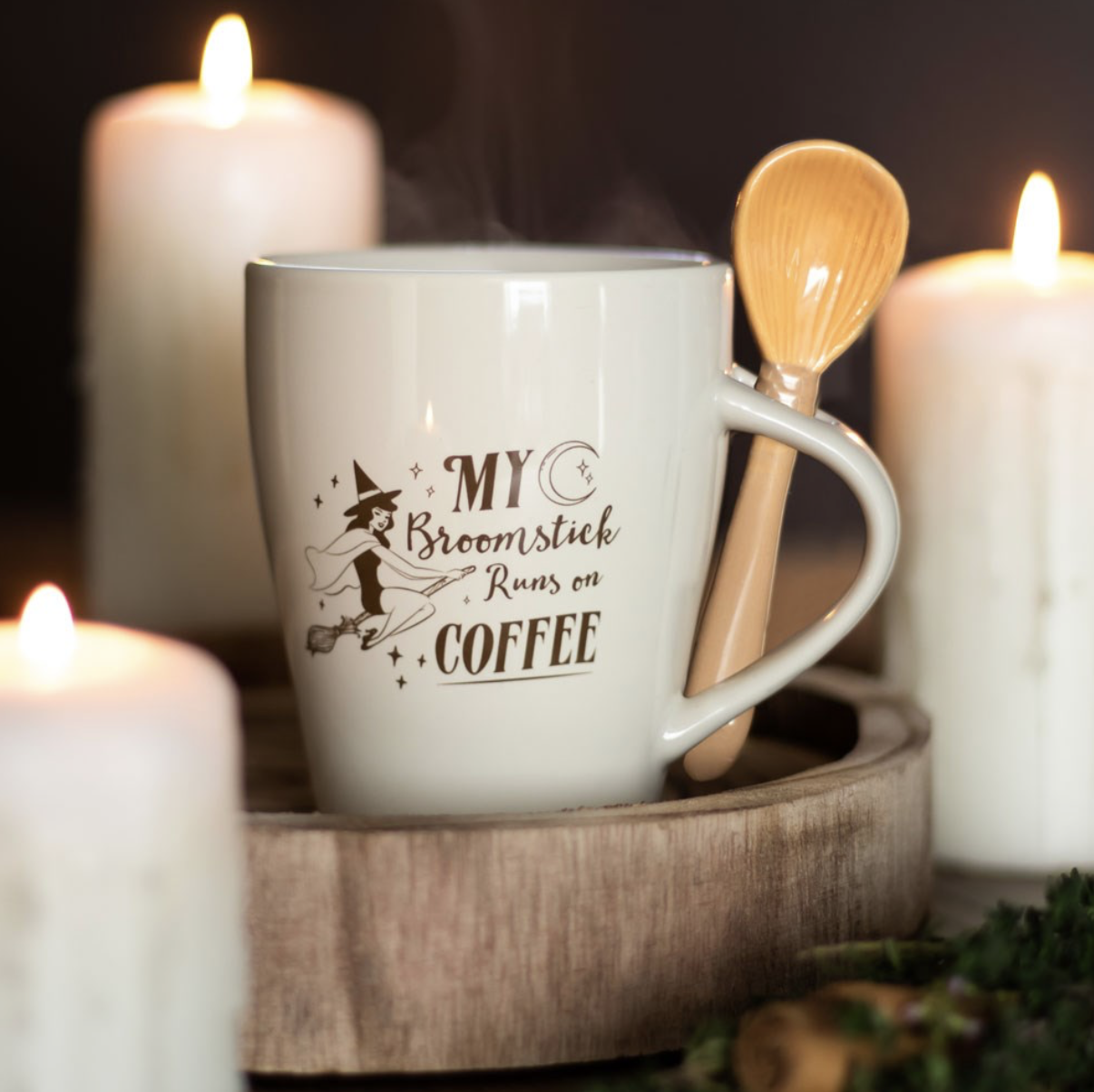 Broomstick Coffee Mug