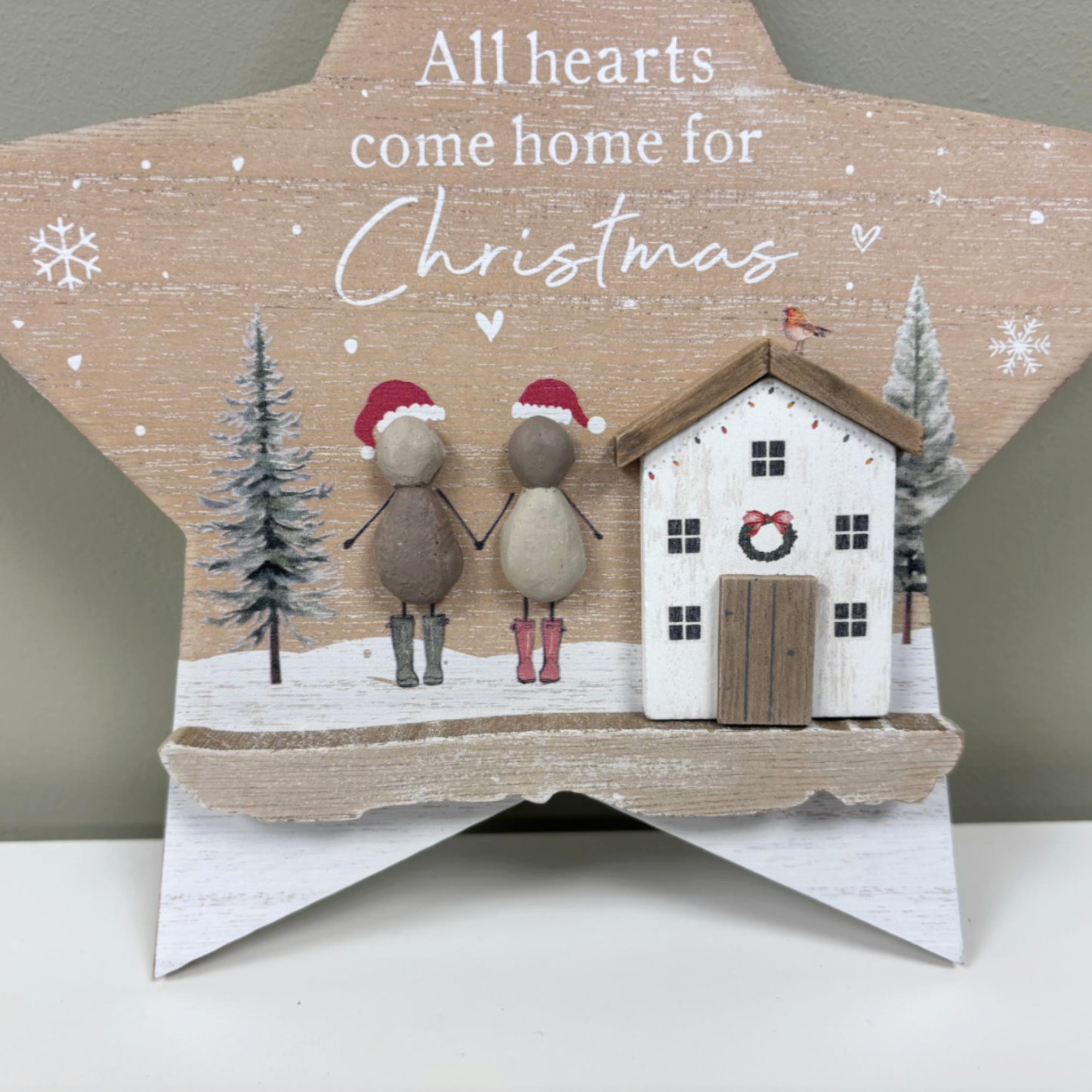 Pebble Star Plaque 22cm - Image 2