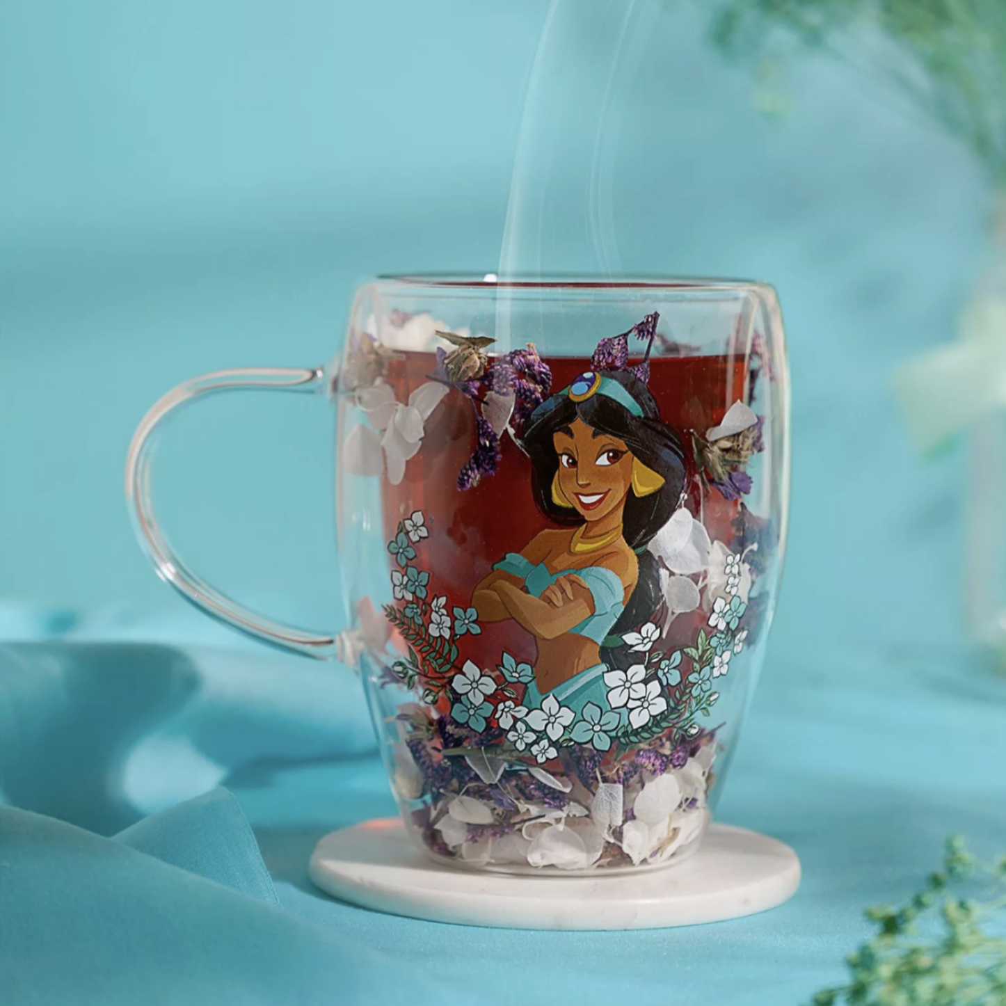 Jasmine Glass Mug