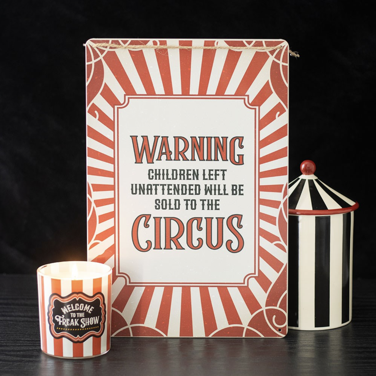 Circus Hanging Sign