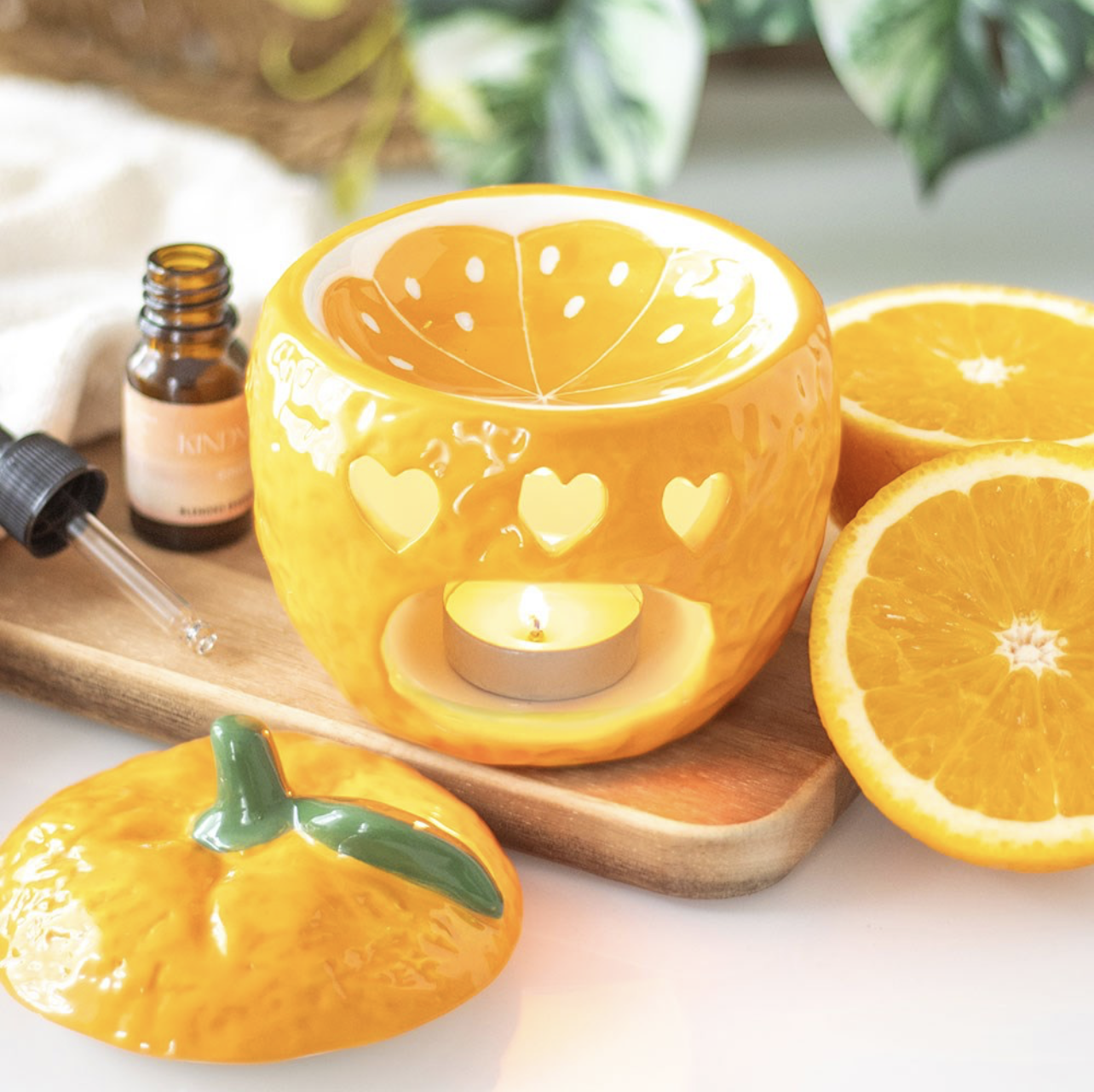 Orange Oil Burner