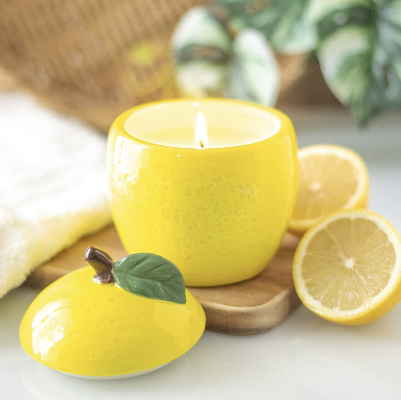 Lemon Candle Jar
