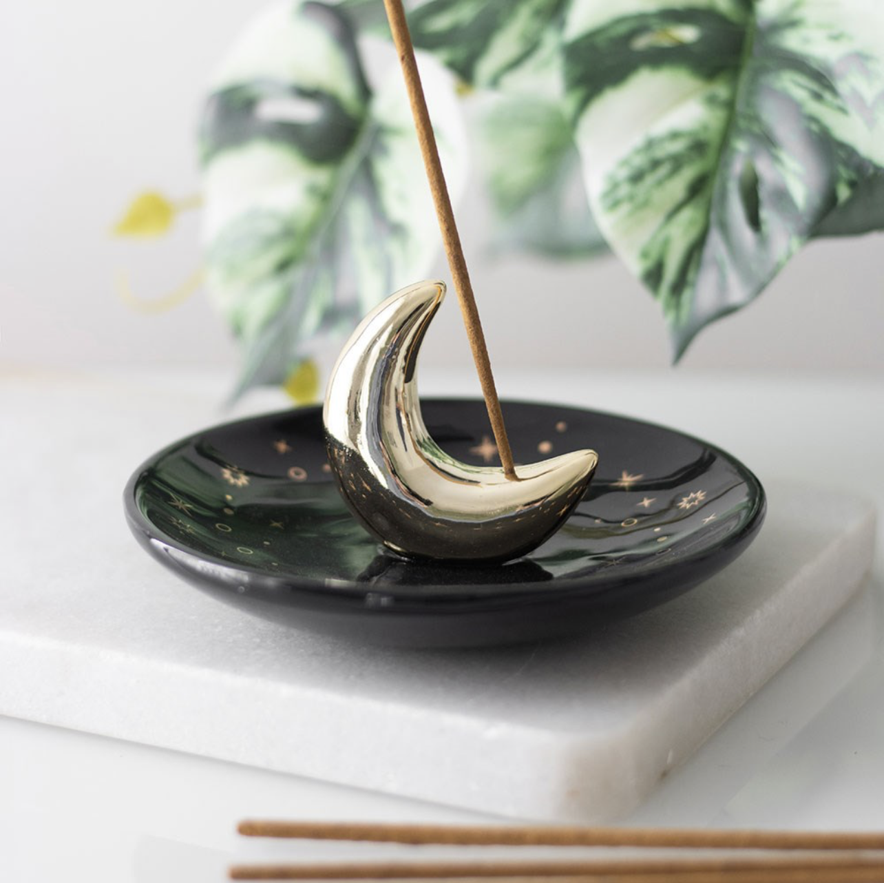 Moon Incense Stick Holder
