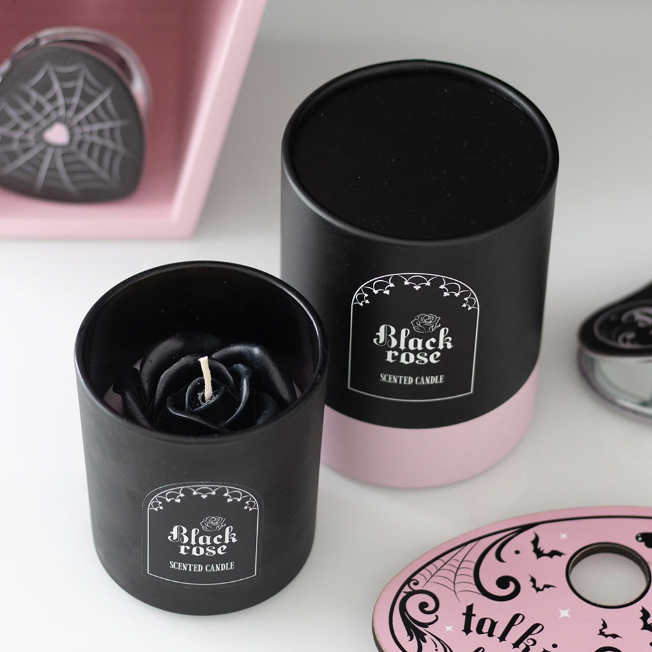 Black Rose Candle