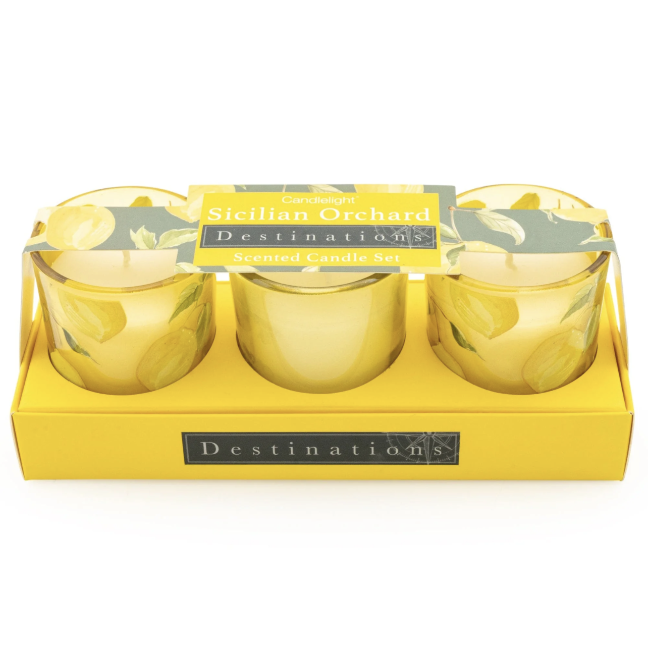 Mini Lemon Candle Set - Image 2