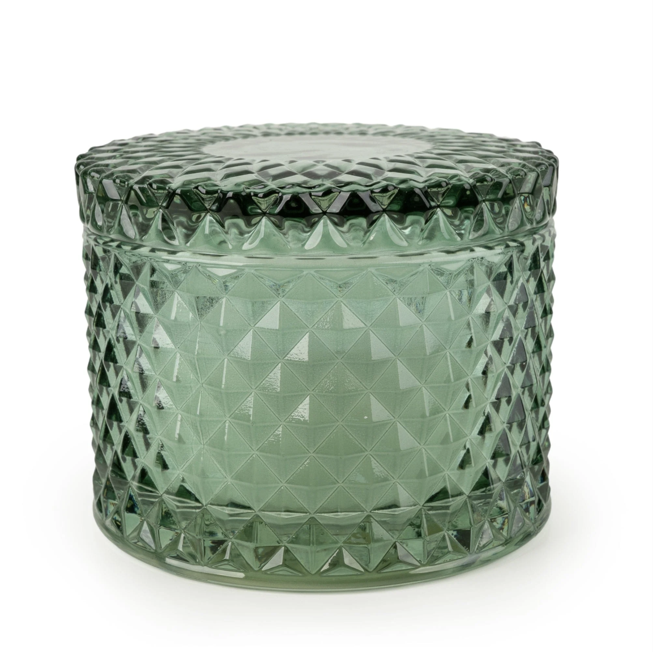Round Embossed Jar Candle