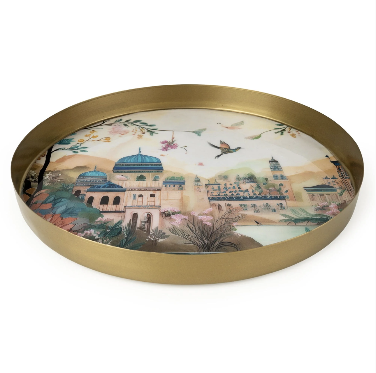 Jhangye Metal Tray - Image 2