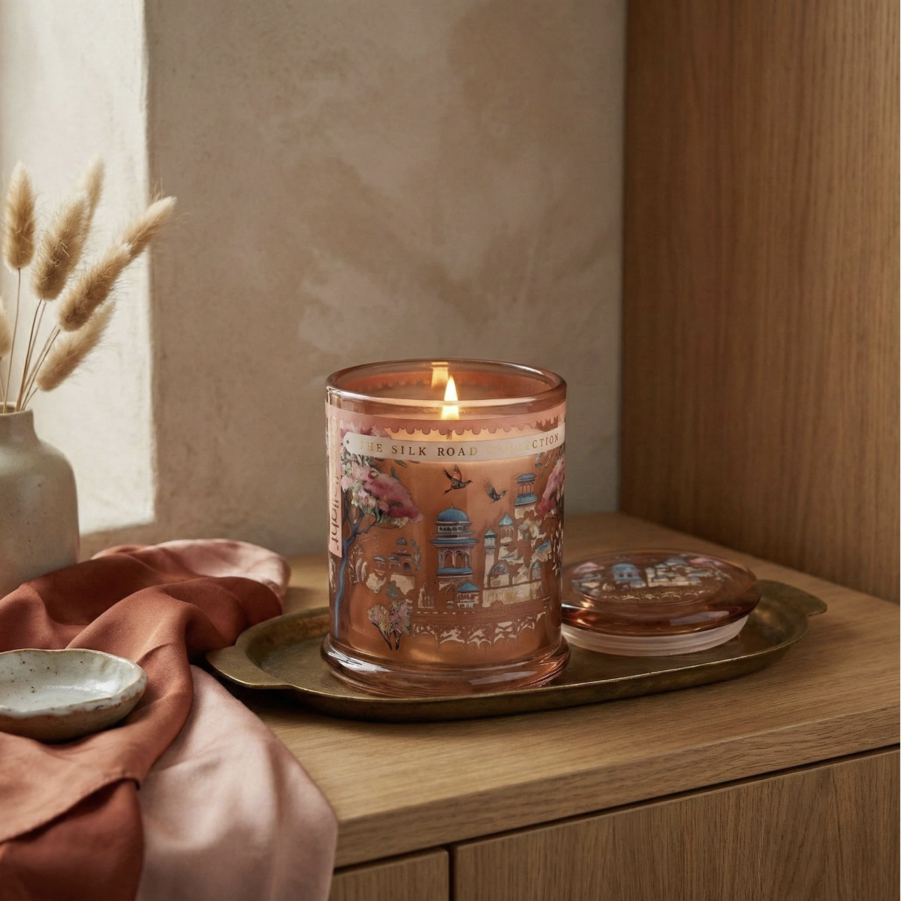 Large Jhangye Candle