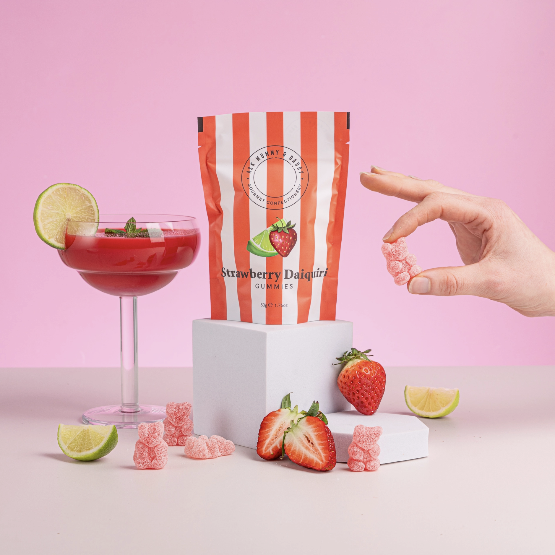 Strawberry Daiquiri Gummies