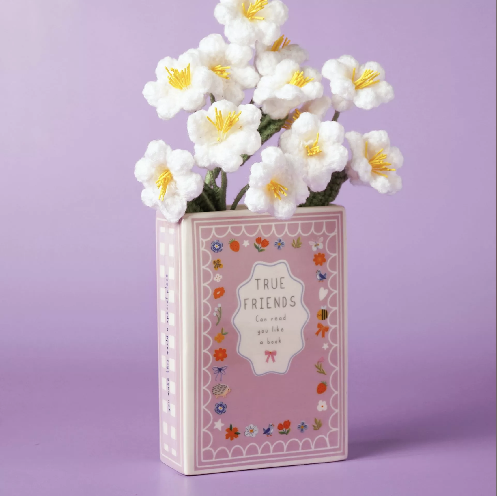 Friends Book Vase