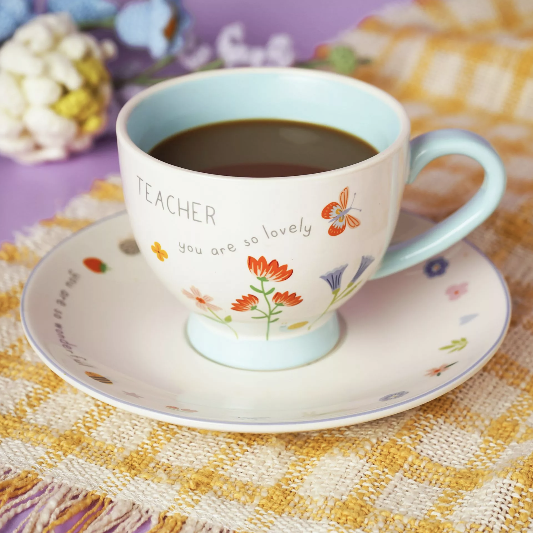 Teacher Cup & Saucer