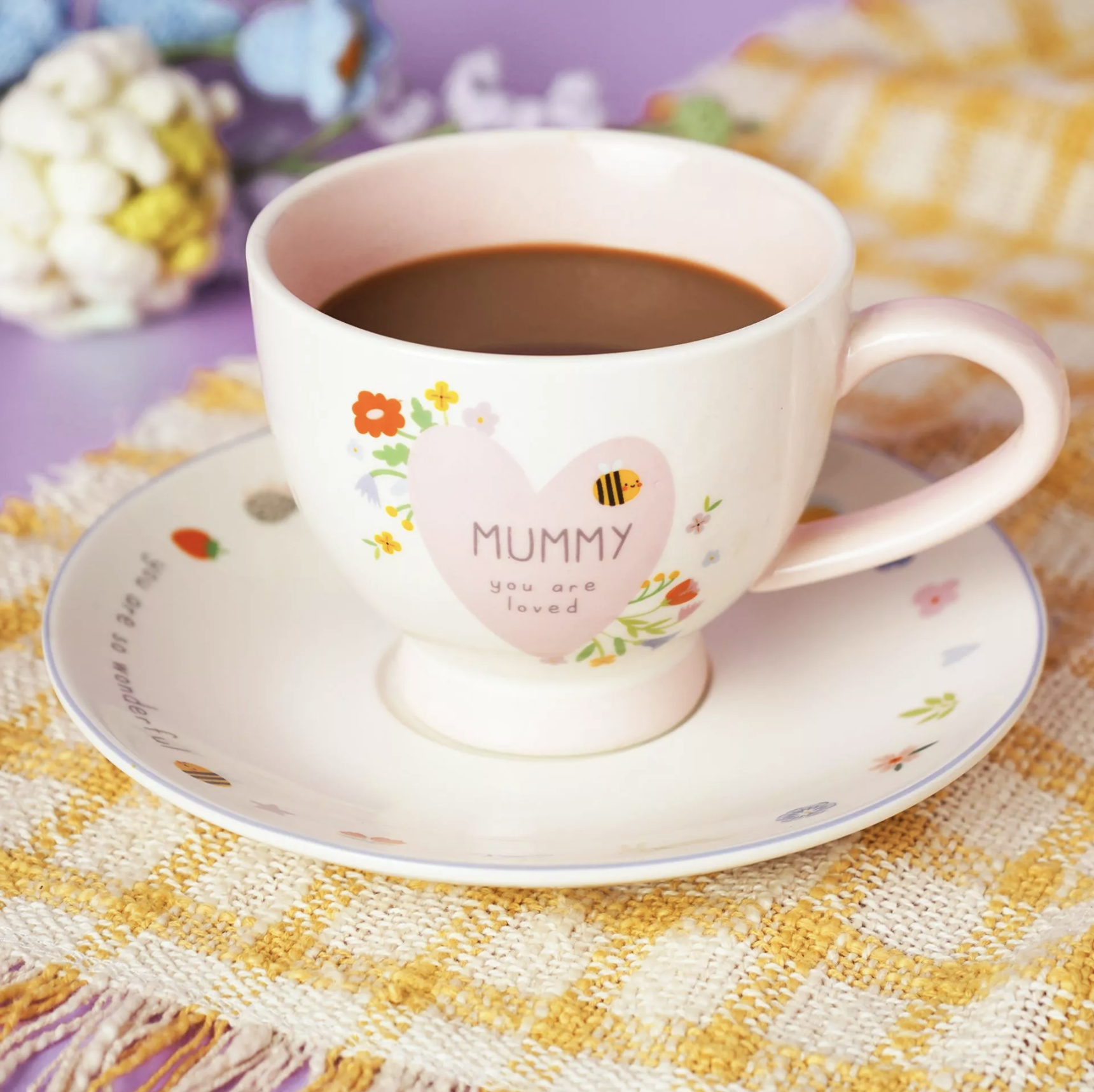 Mummy Cup & Saucer
