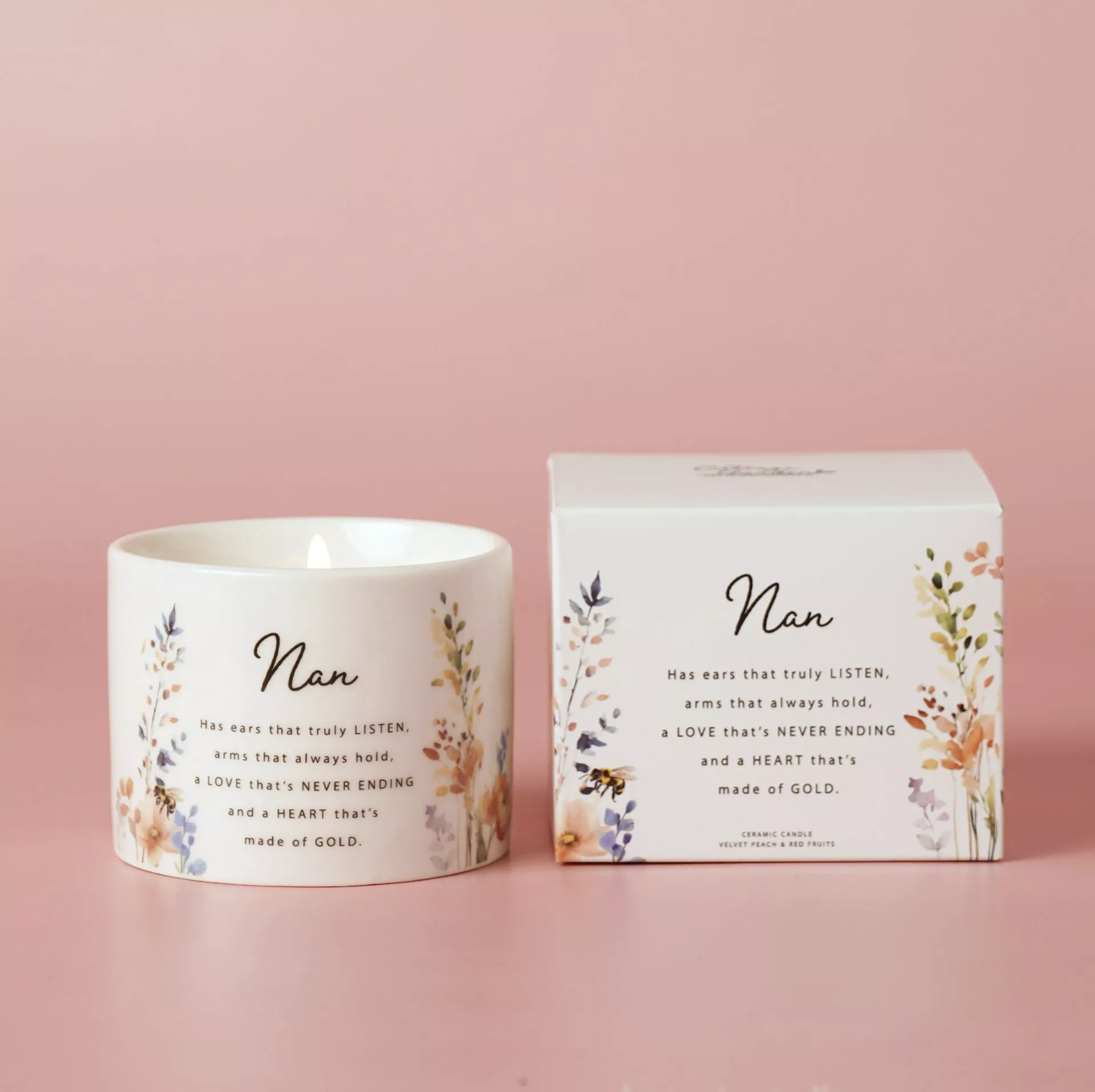Nan Ceramic Candle