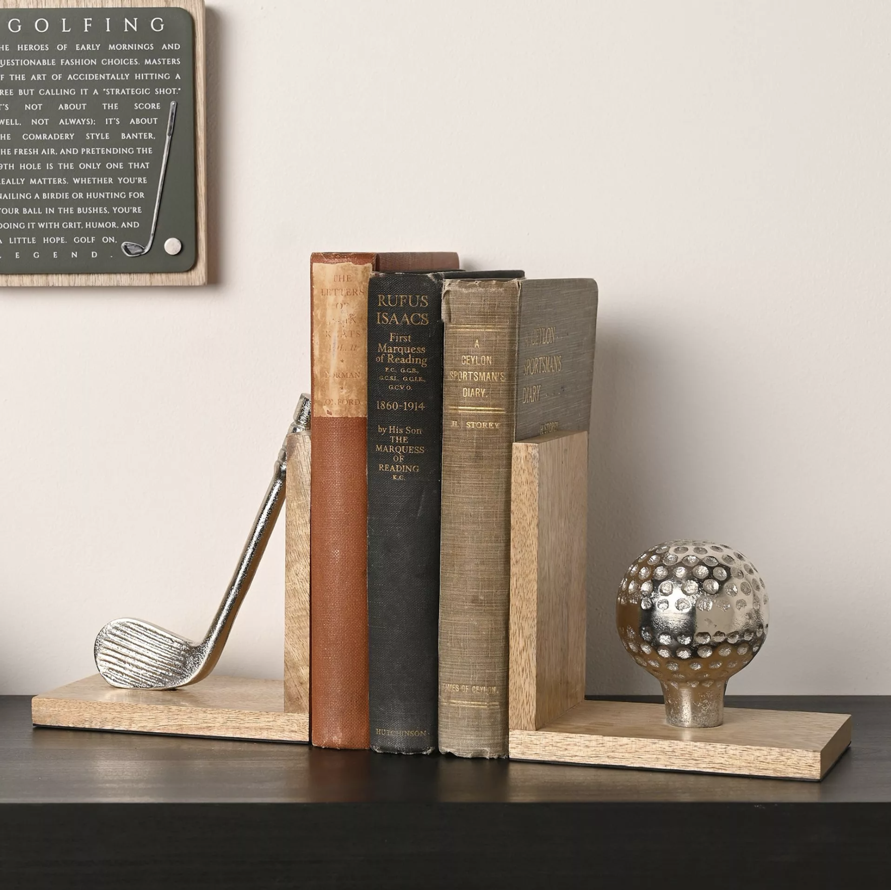 Golf Bookends