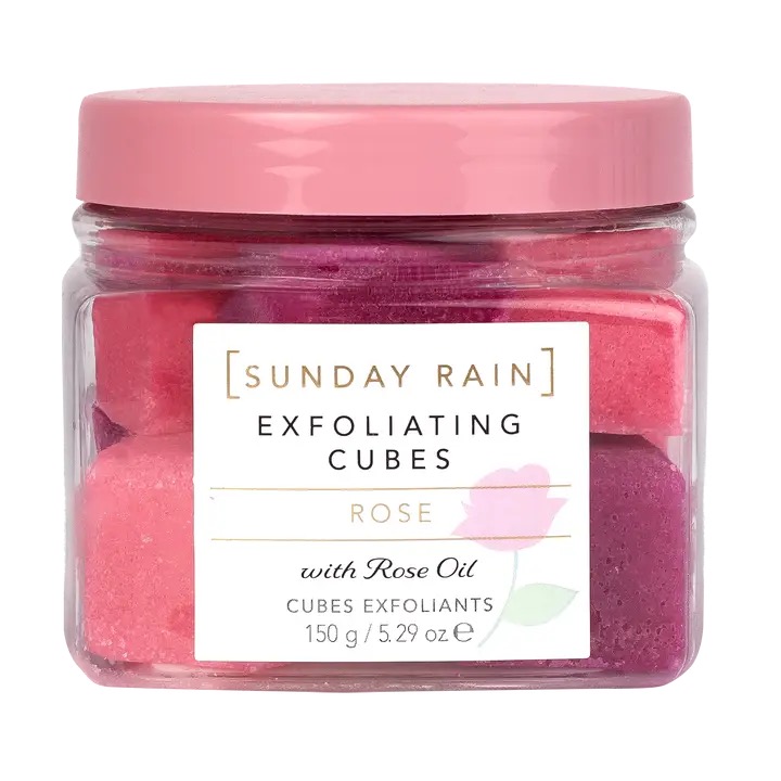 Rose Exfoliating Cubes