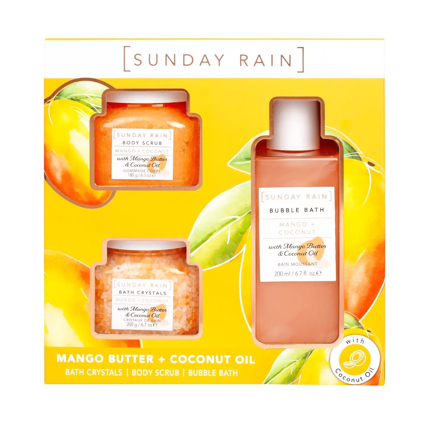 Mango & Coconut Trio